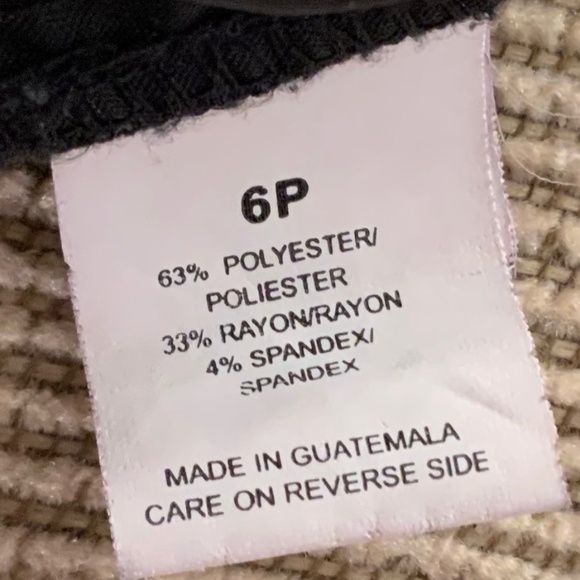 Briggs Womens Pull-on Pants, 6P, Black - Picture 6 of 7